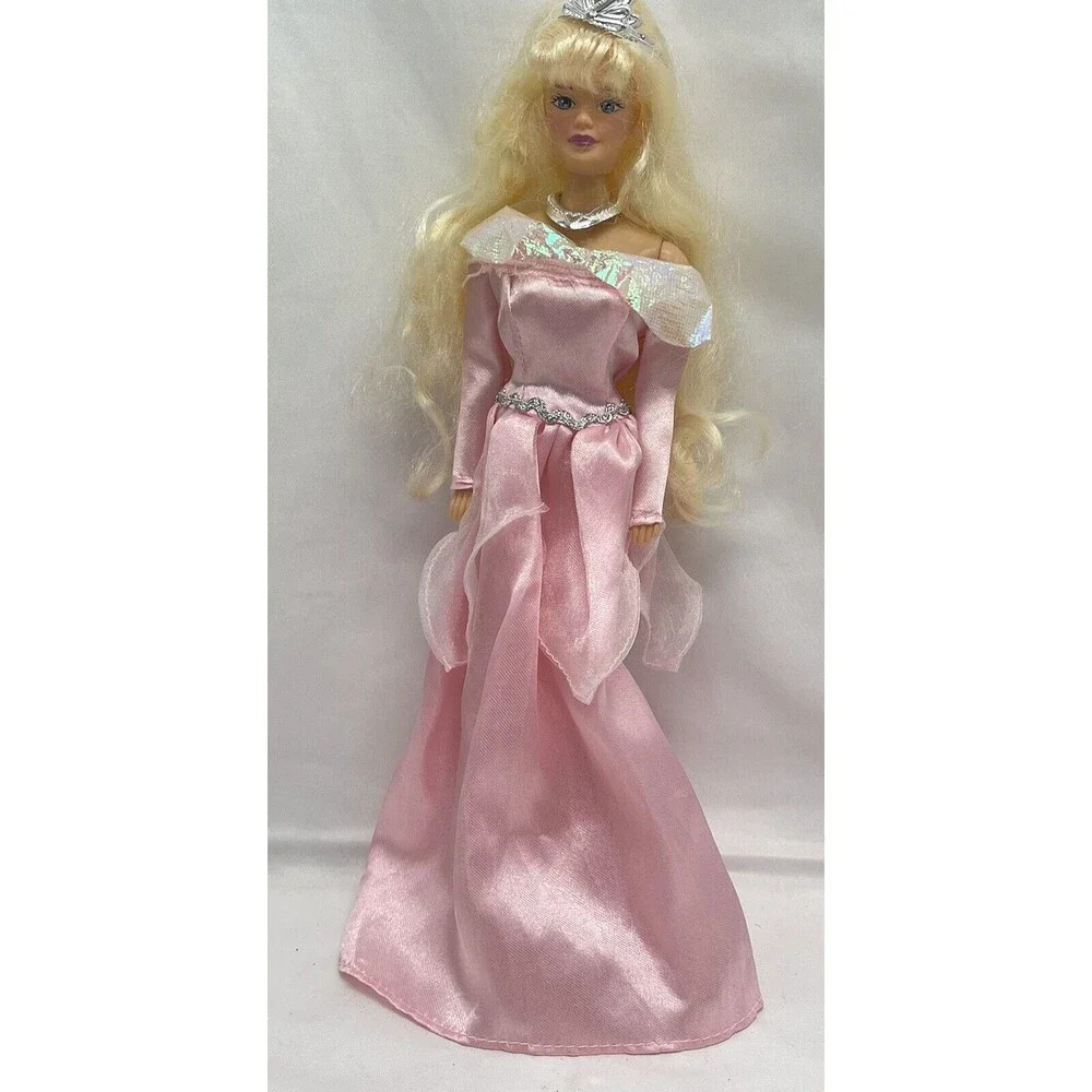 Sleeping Beauty Aurora Doll In Pink dress 11”